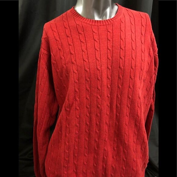Beautiful cotton knitted sweater by Izod - Picture 1 of 2